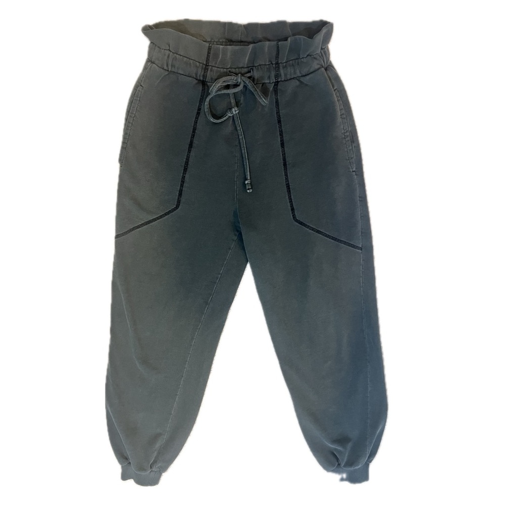 7 For All Mankind Charcoal Joggers with Drawstring Size XS